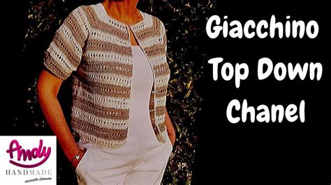 giacchino stile chanel|MAGLIA FACILE .